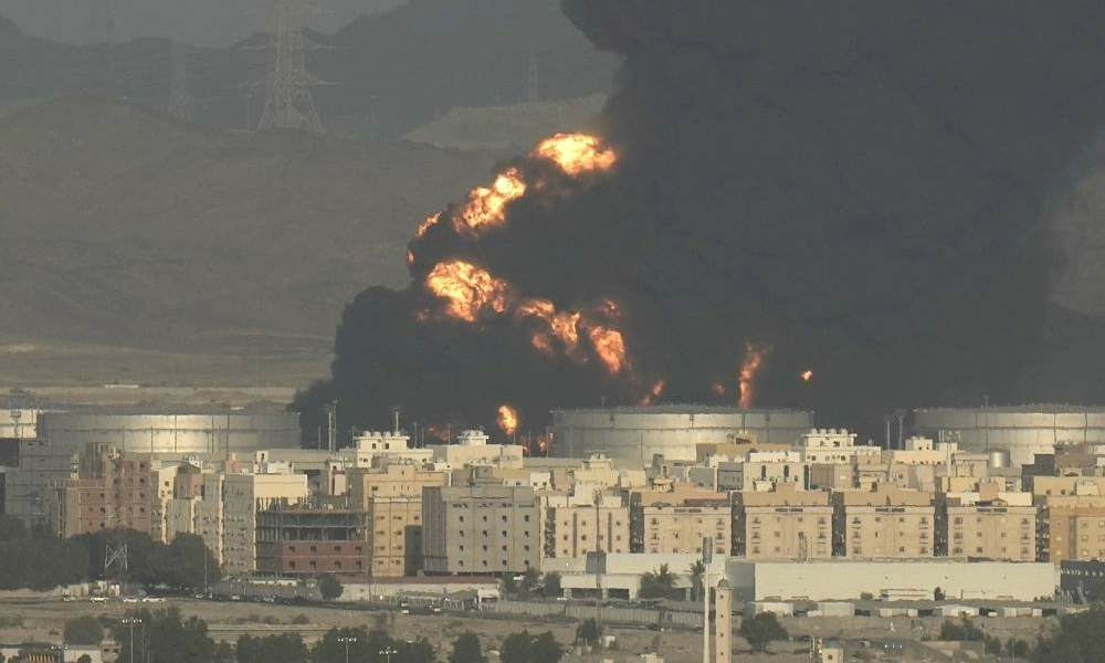 سبب حريق مستودعات أرامكو في جدة