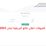 «هنا هو رقم المرشح» نتائج Privé Lebanon 2022. الحصول على نتائج التعليم الثانوي في لبنان